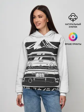 Женское худи / Skyline R 34