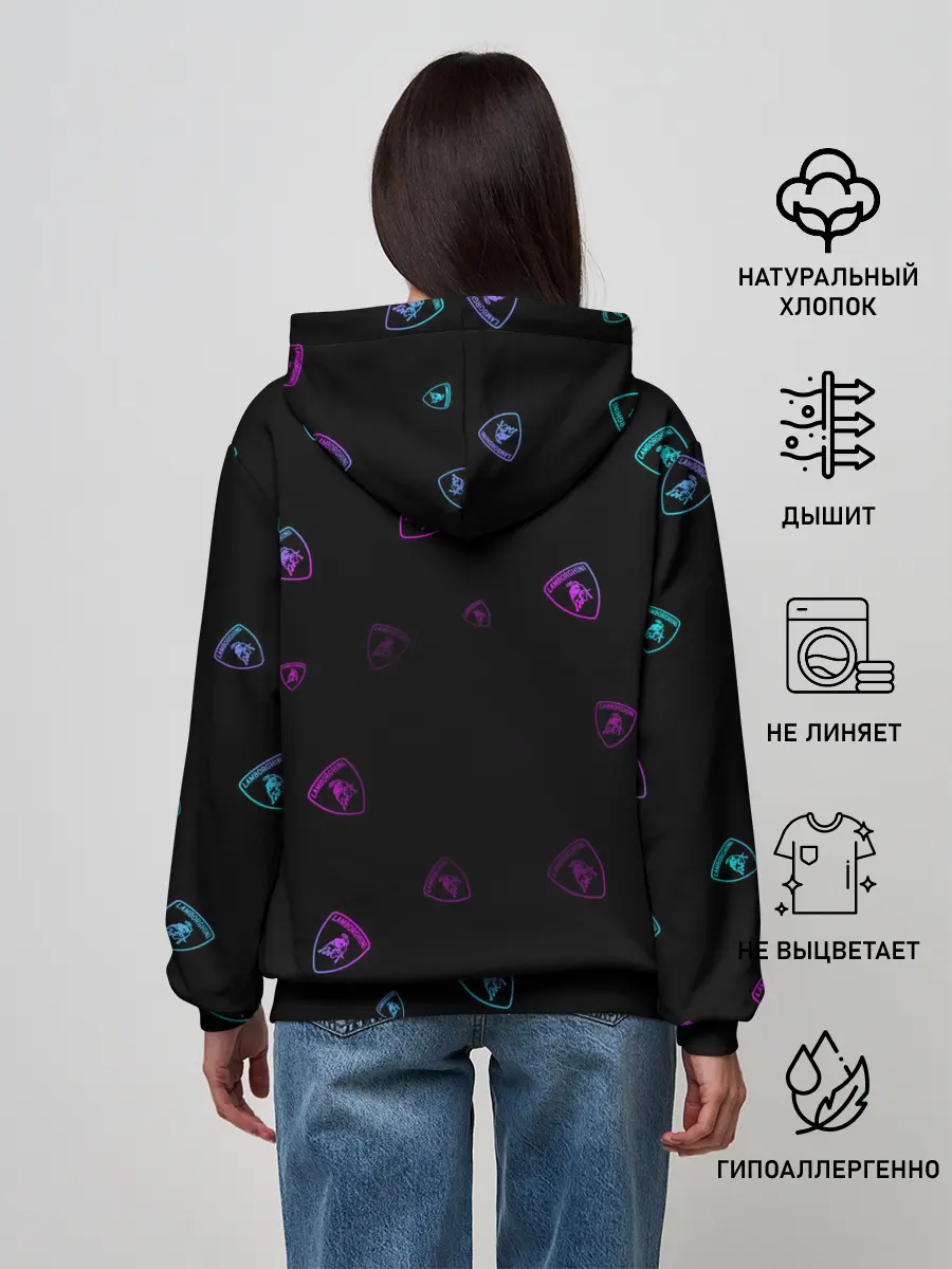 Женское худи / LAMBORGHINI / Ламборгини