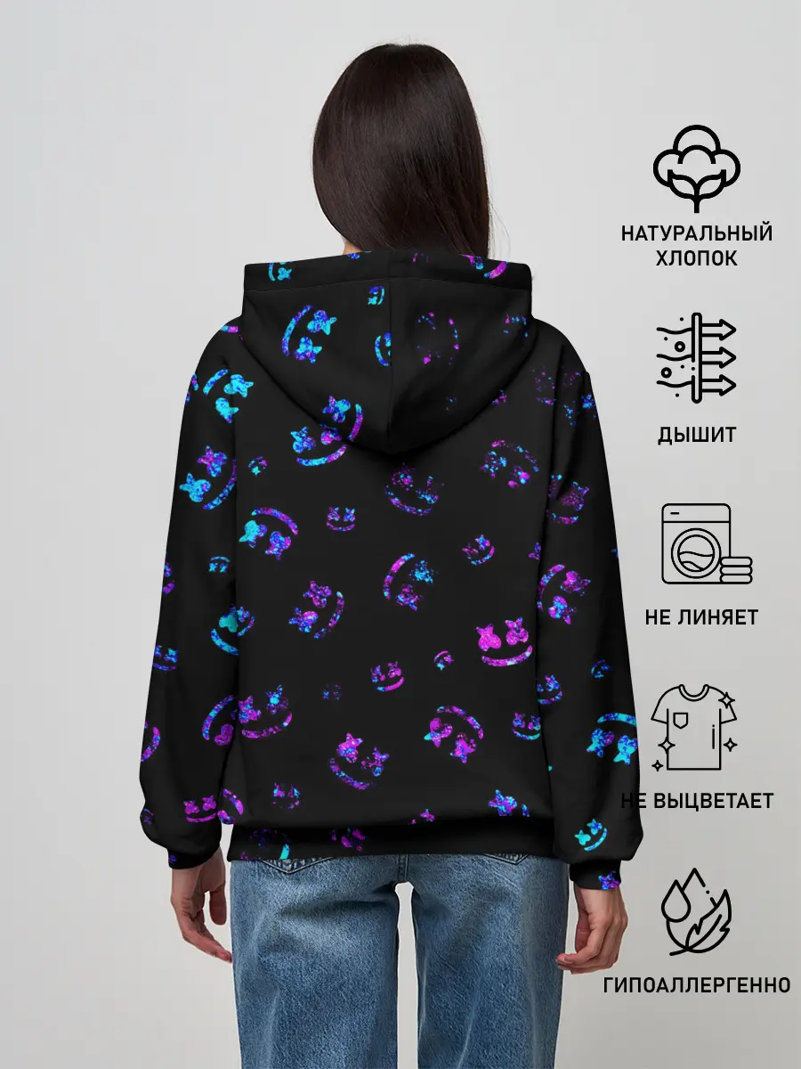 Женское худи / MARSHMELLO / МАРШМЕЛЛОУ