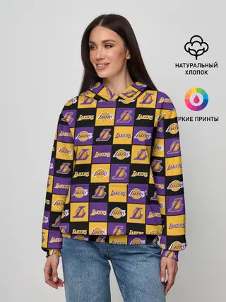 Женское худи / LA LAKERS | ЛЕЙКЕРС