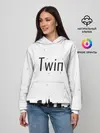 Женское худи / Twin cities