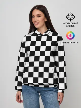 Женское худи / Шахматка