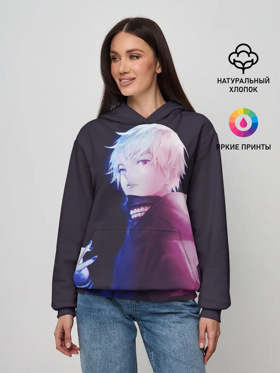 Женское худи / Kaneki Ken обернулся