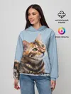 Женское худи / Бенгальский кот
