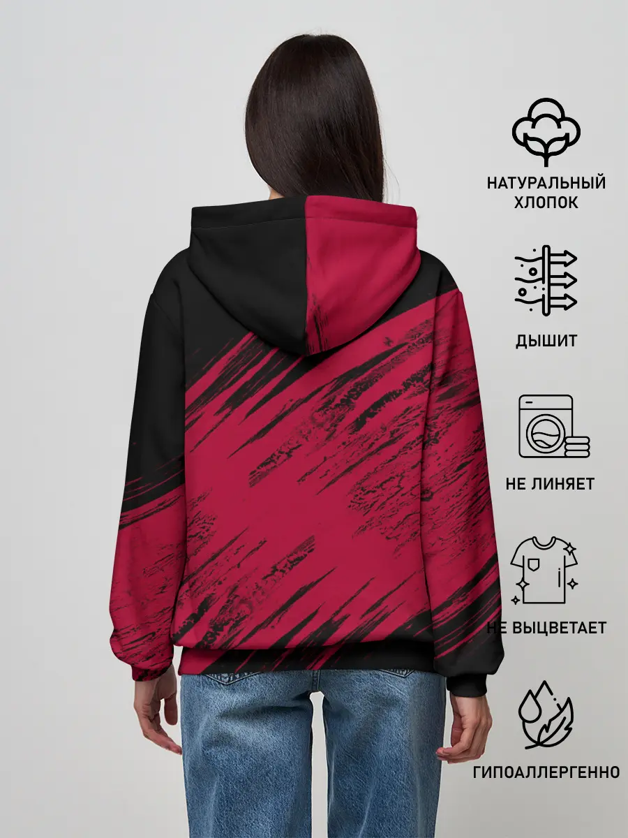 Женское худи / Чикаго Буллз