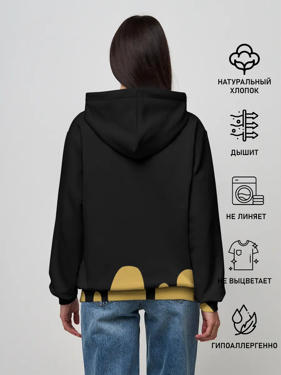 Женское худи / Bendy And The Ink Machine