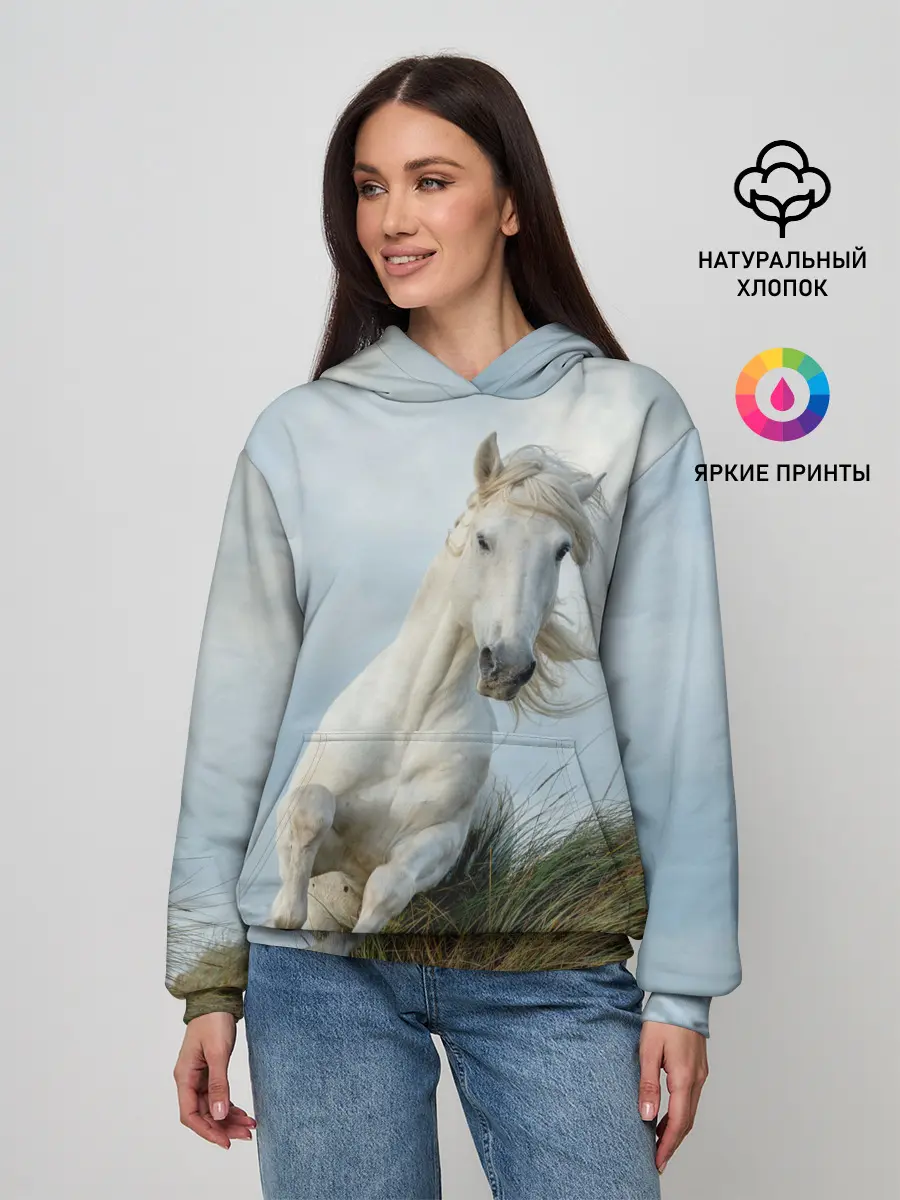 Женское худи / Лошадь
