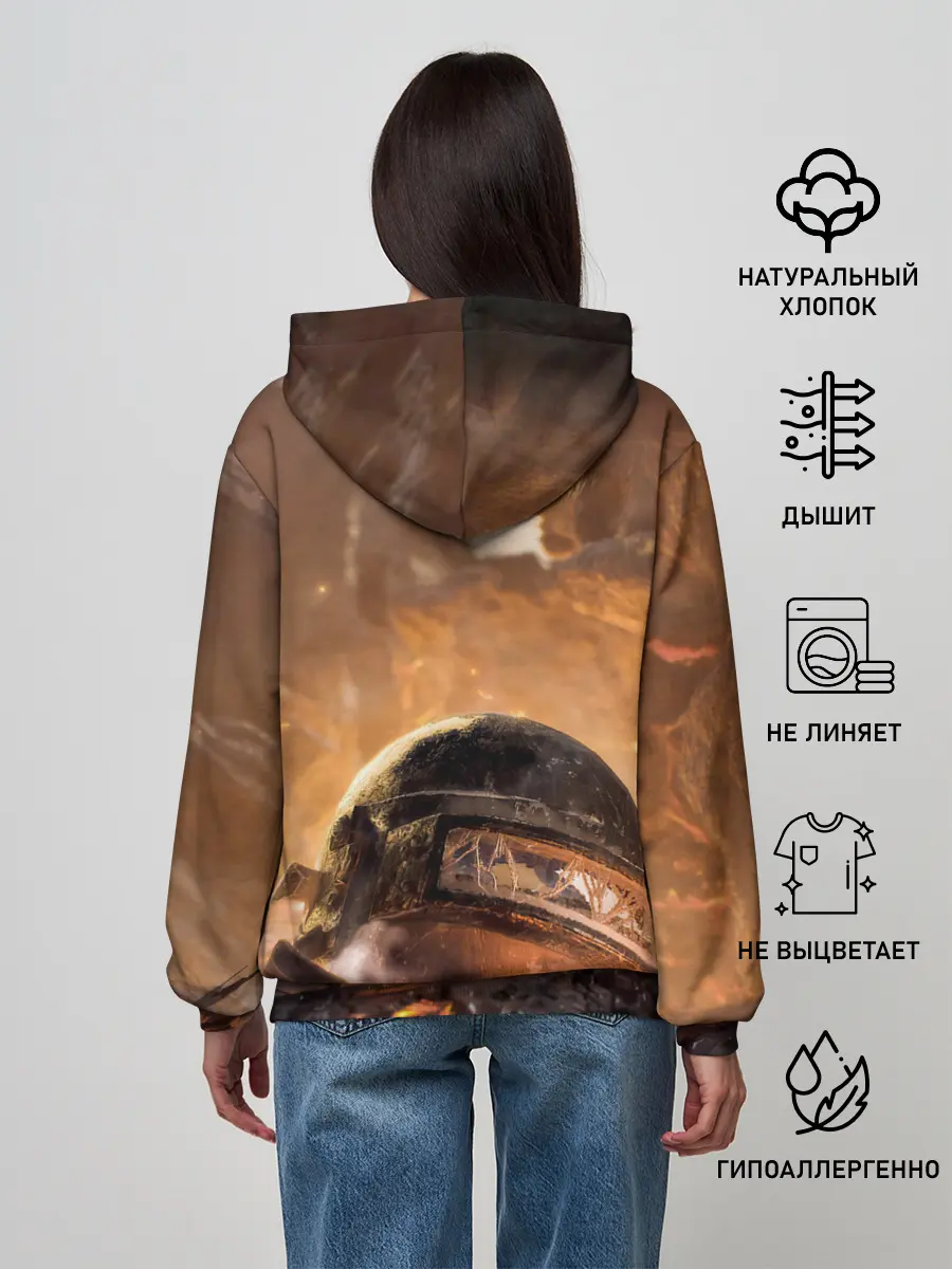 Женское худи / PlayerUnknowns Battlegrounds