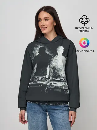 Женское худи / FAST AND FURIOS / ФОРСАЖ