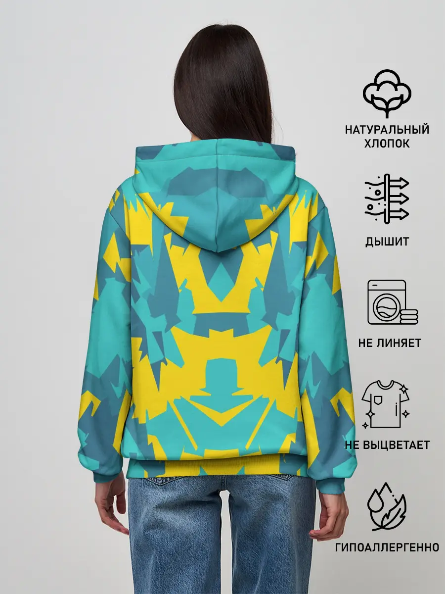 Женское худи / ИГРОВОЙ РАСКРАС