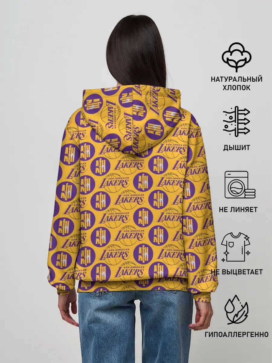 Женское худи / LA LAKERS