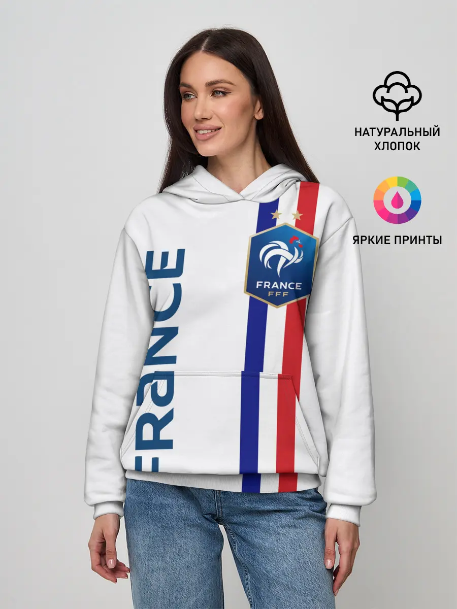 Женское худи / СБОРНАЯ ФРАНЦИЯ