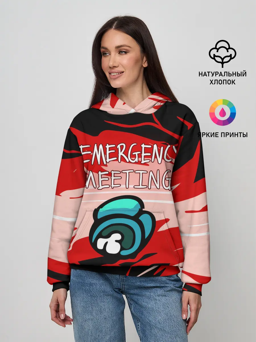 Женское худи / AMONG US