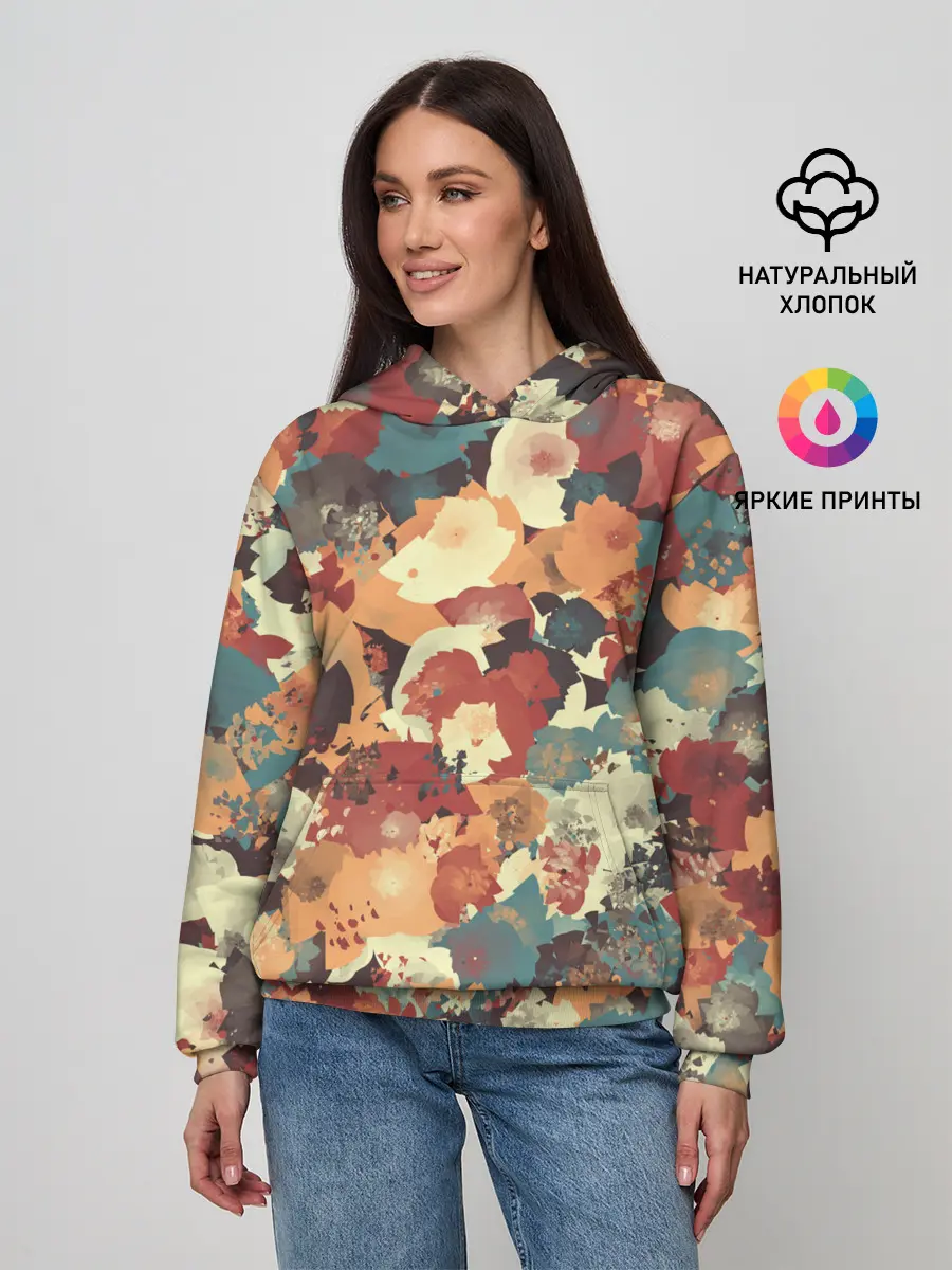 Женское худи / Осенние цвета