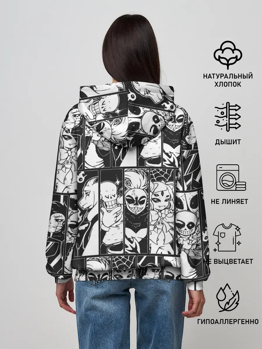 Женское худи / UNDERTALE