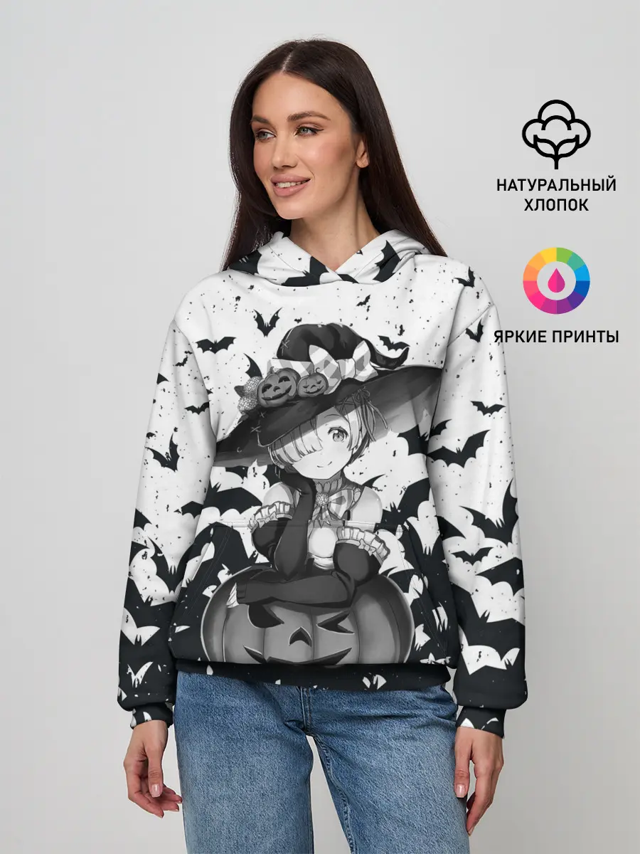 Женское худи / Re:Zero | Рем