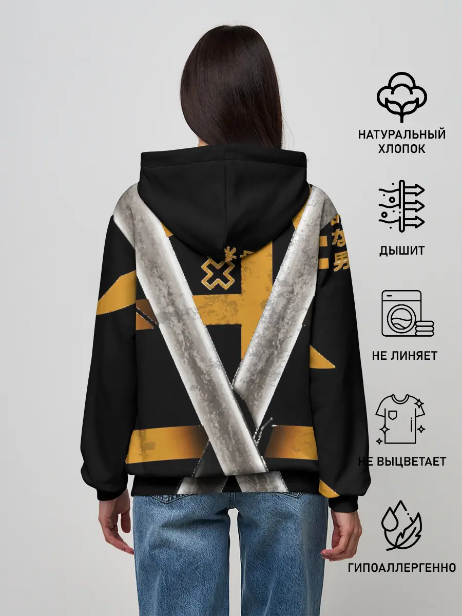 Женское худи / 2 Katanas