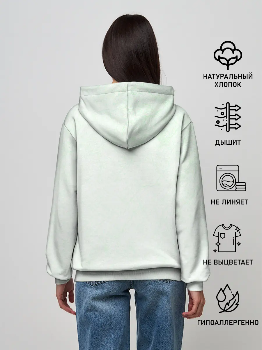 Женское худи / Енот