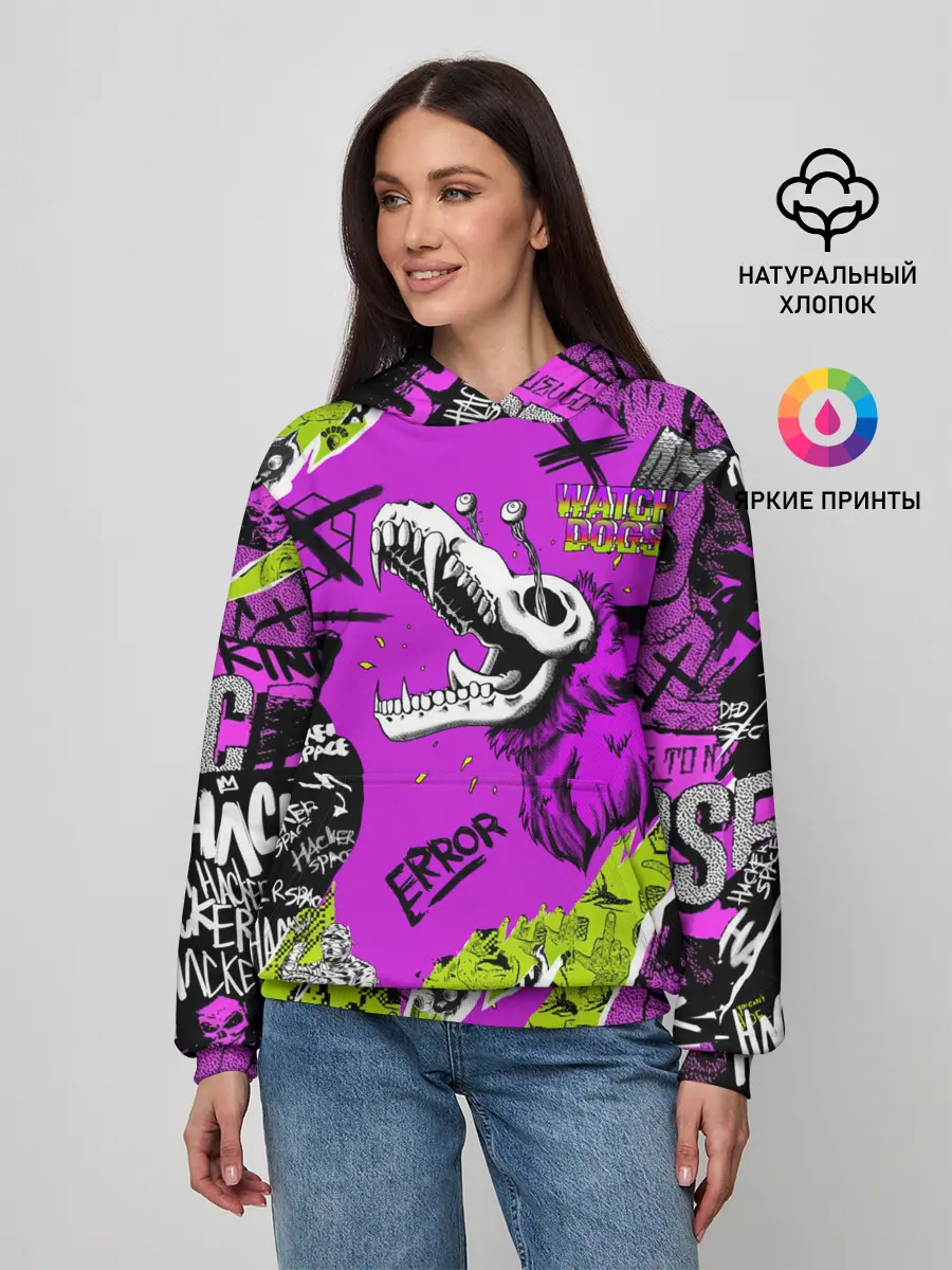 Женское худи / Watch Dogs: Legion