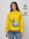 Женское худи / AMONG US YELLOW