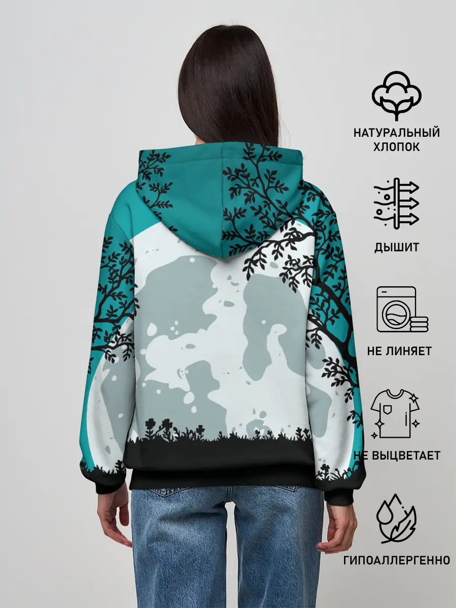 Женское худи / Влюбленная Пара