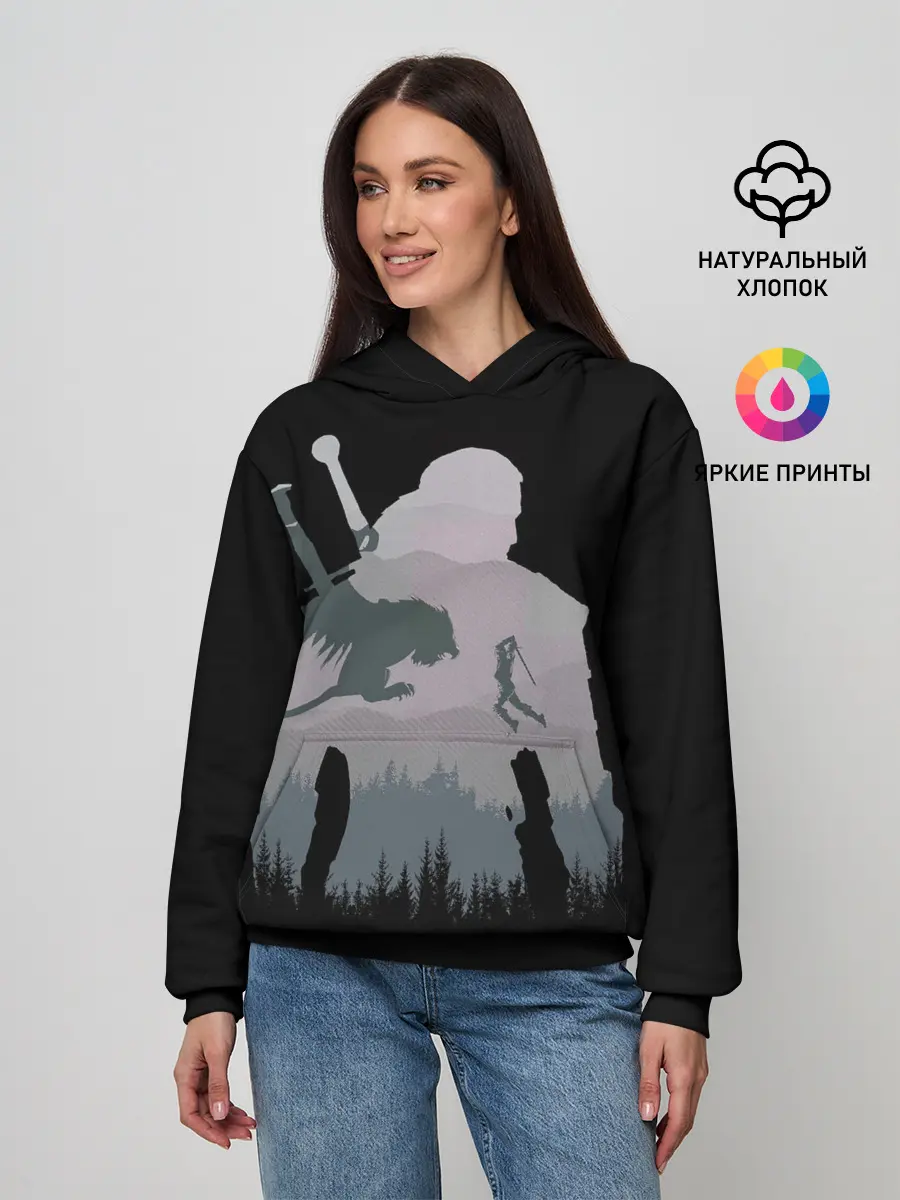 Женское худи / The Witcher