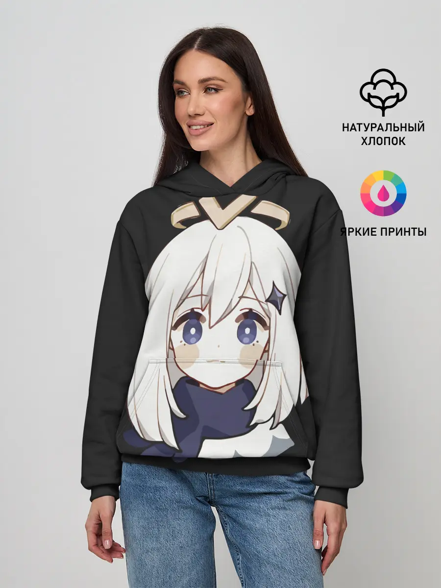 Женское худи / Genshin Impact Paimon