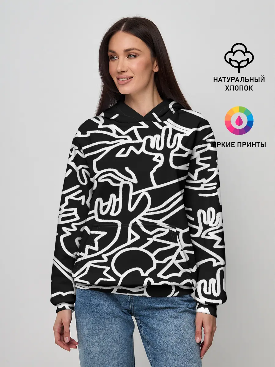 Женское худи / Mexican road