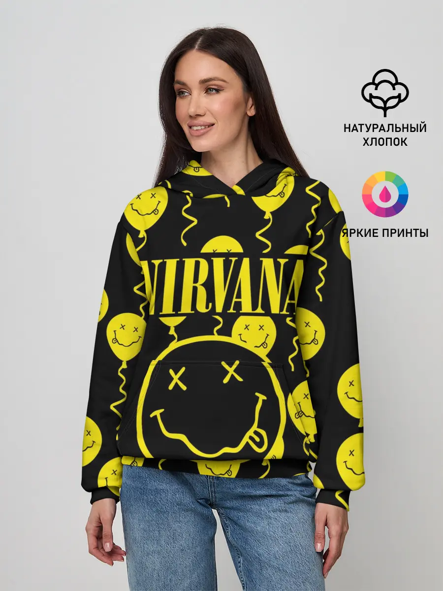 Женское худи / NIRVANA
