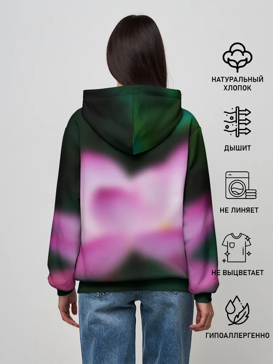 Женское худи / Лотос Zero Two