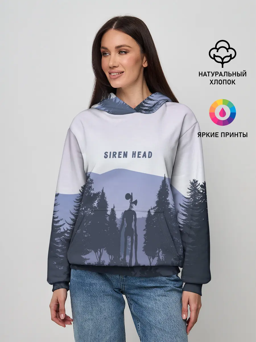 Женское худи / Siren Head