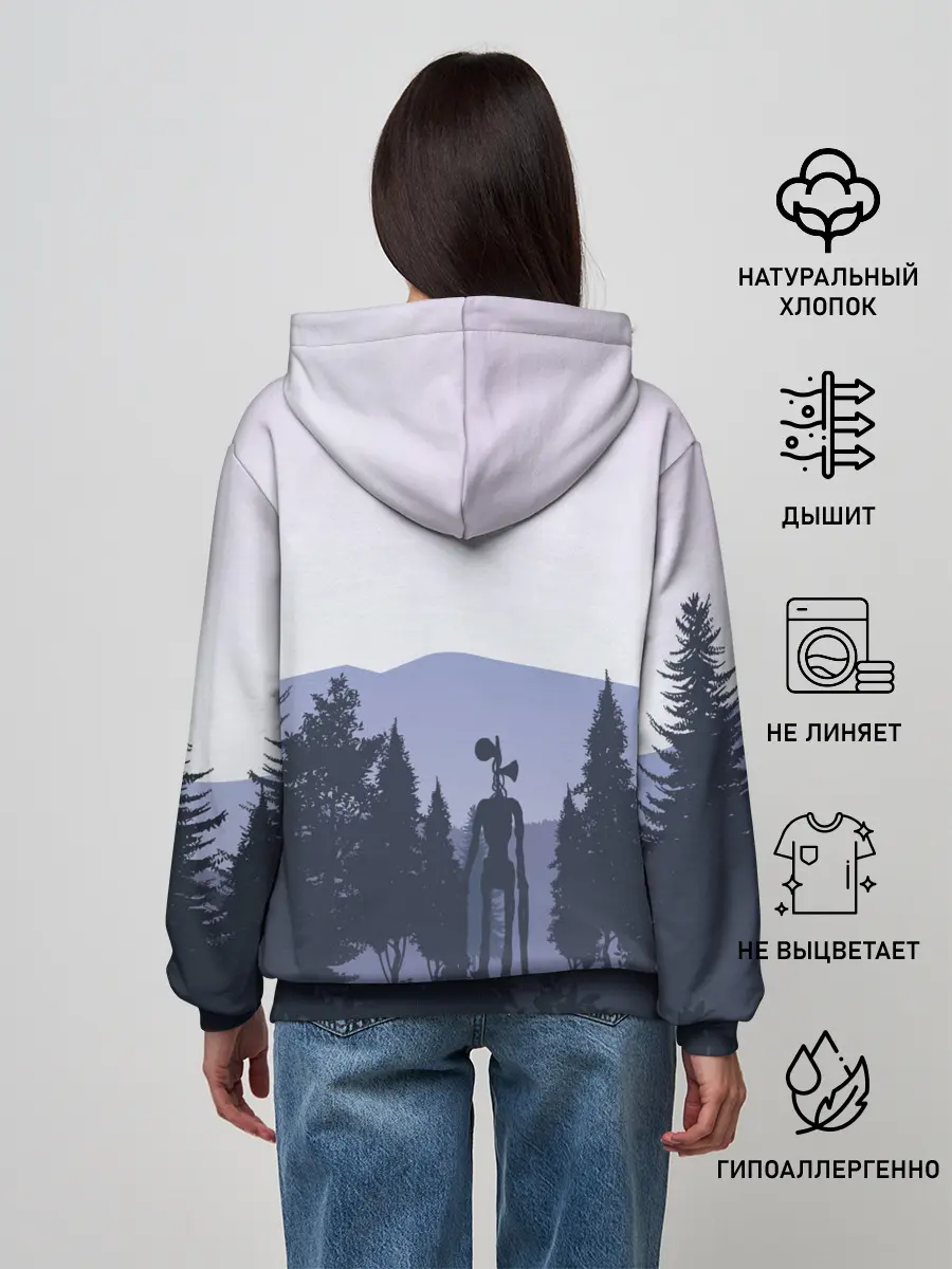 Женское худи / Siren Head