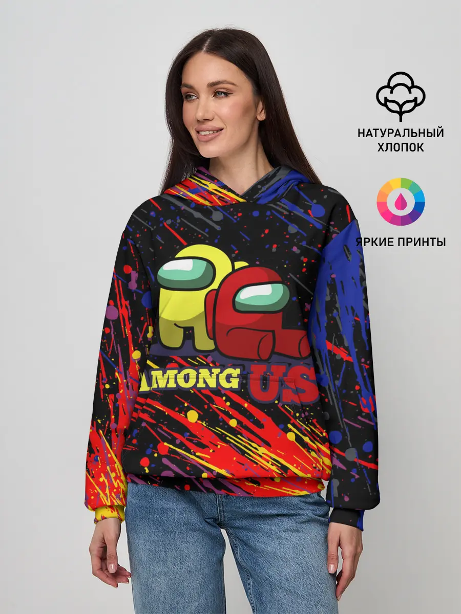 Женское худи / AMONG US.