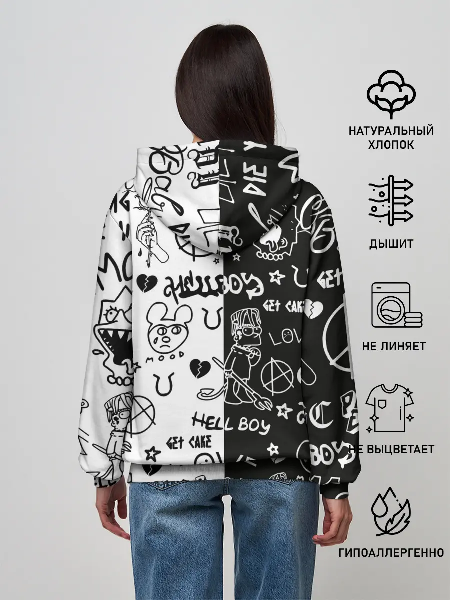 Женское худи / LIL PEEP