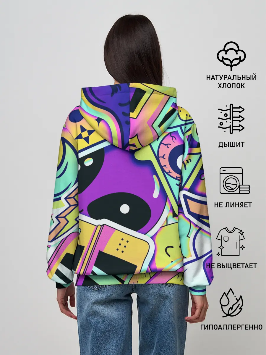 Женское худи / Alien