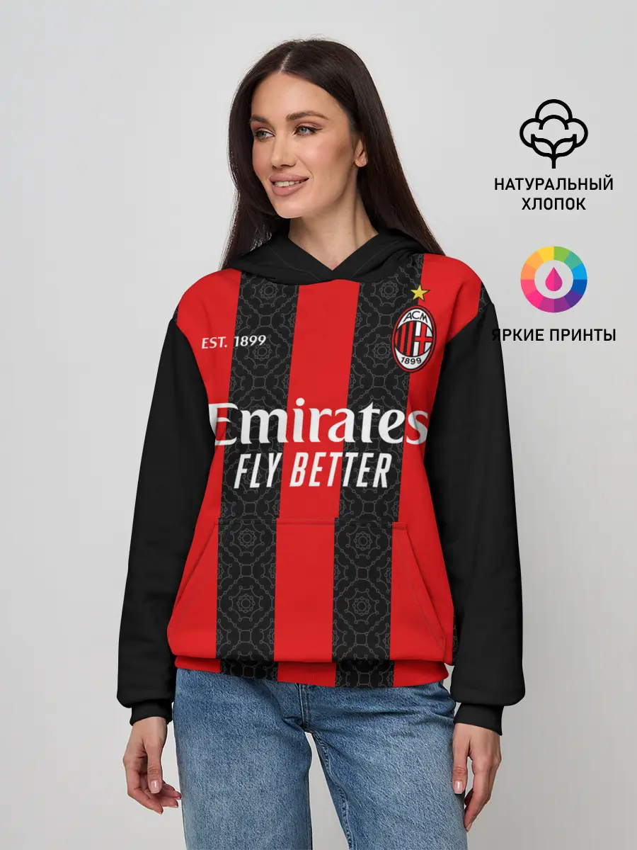 Женское худи / AC MILAN 20/21 - ДОМАШНЯЯ