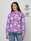 Женское худи / Unicorn pattern
