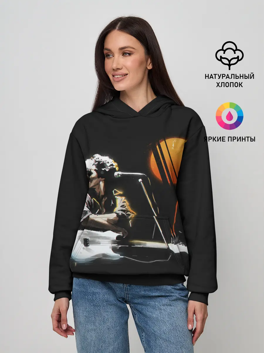 Женское худи / Виктор Цой.