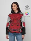 Женское худи / Красный бык