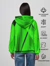 Женское худи / Зеленый неон