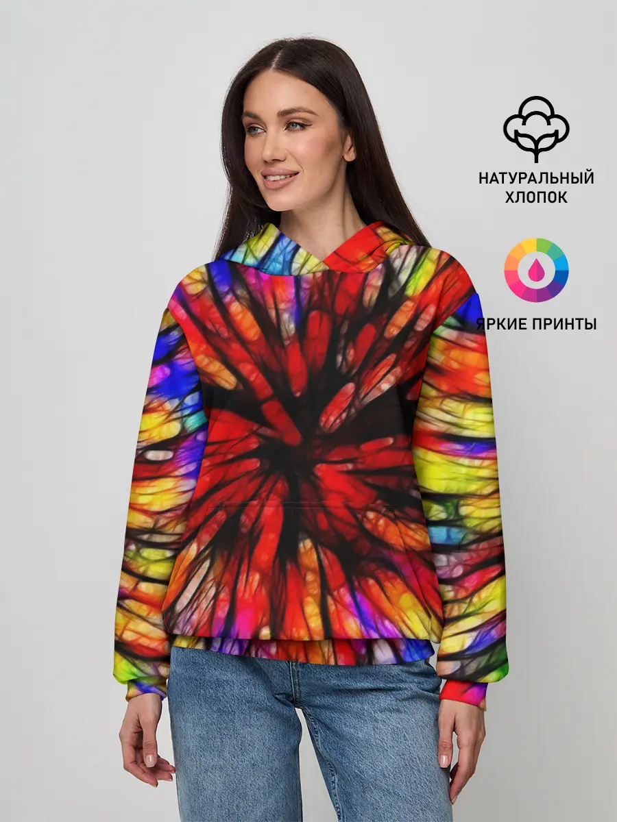 Женское худи / Батик