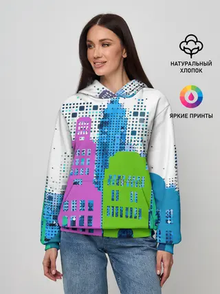 Женское худи / Город