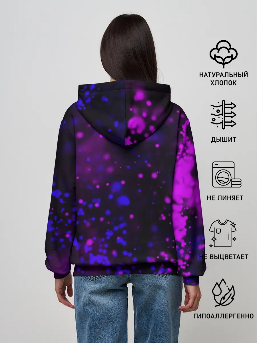 Женское худи / AMONG US / АМОНГ АС