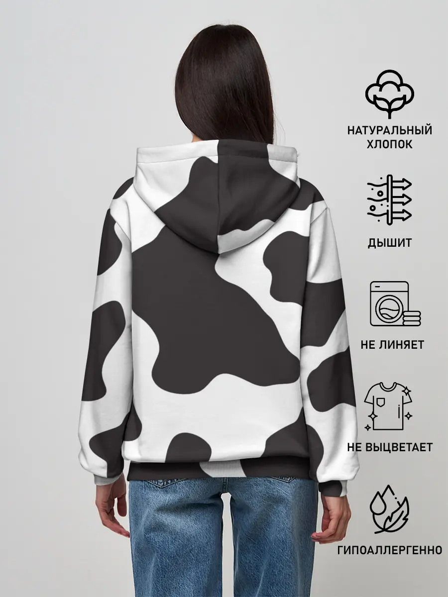 Женское худи / корова