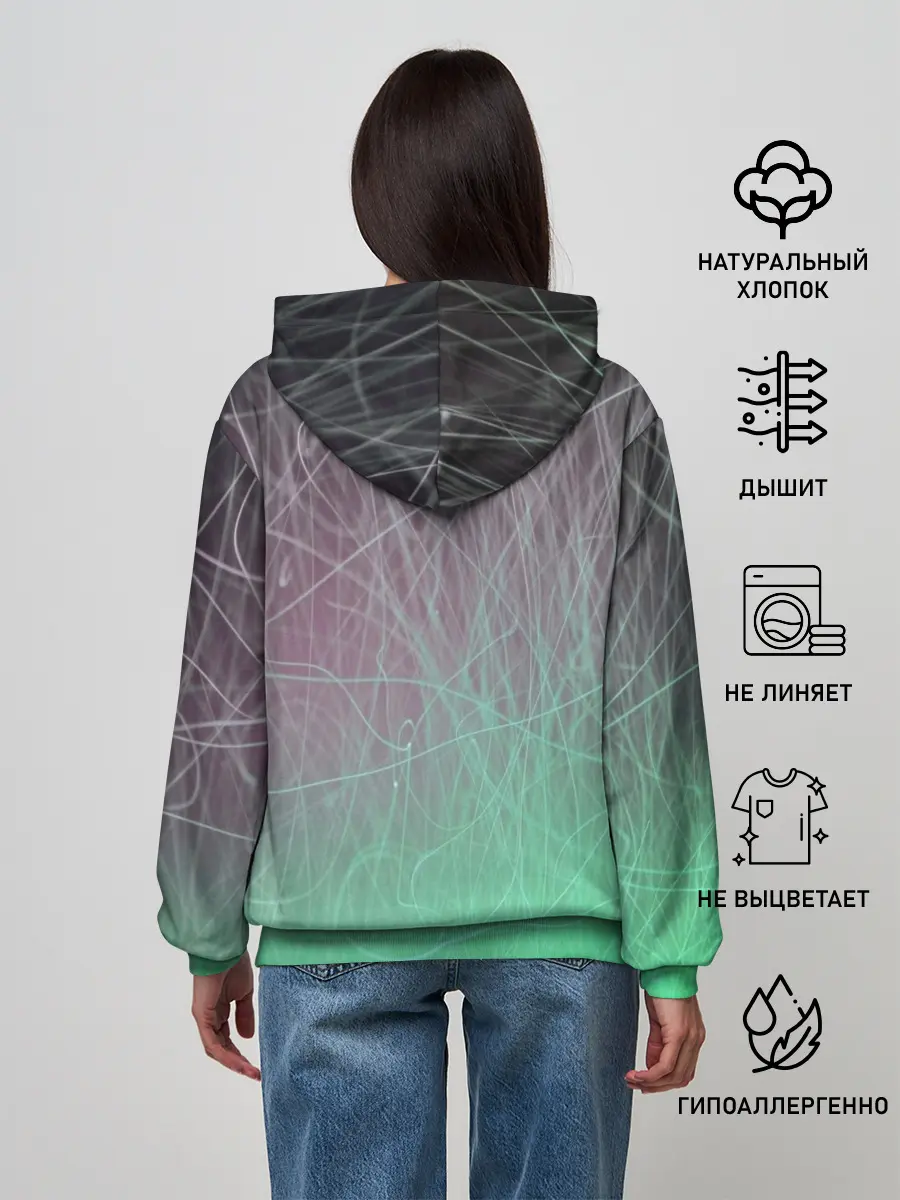 Женское худи / Текстура