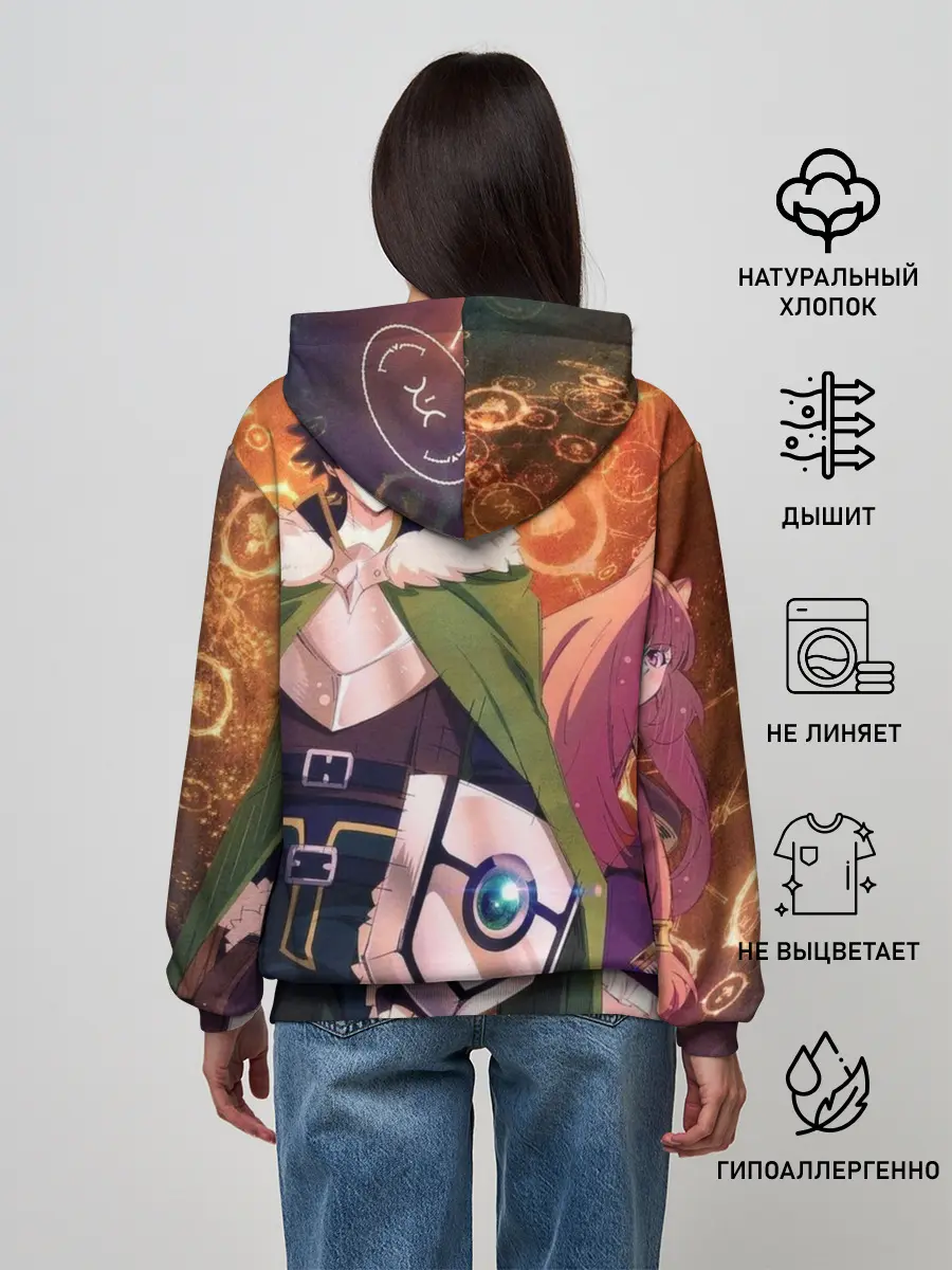 Женское худи / восхождение героя щита