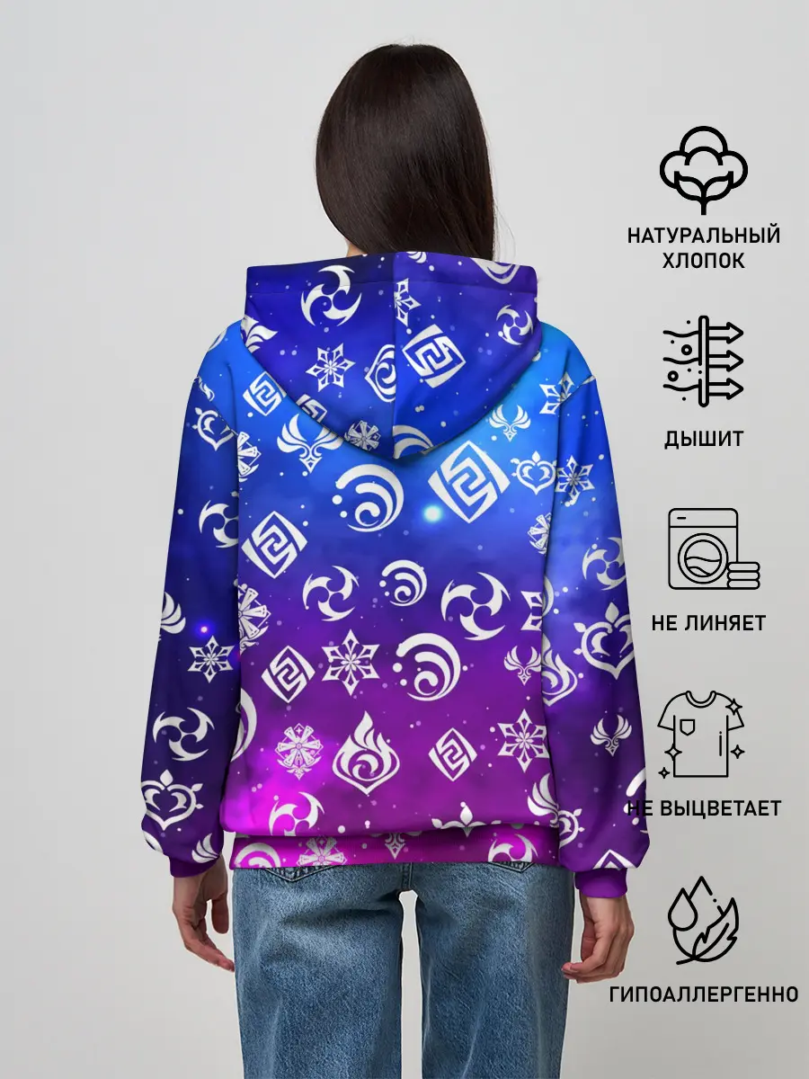 Женское худи / GENSHIN IMPACT