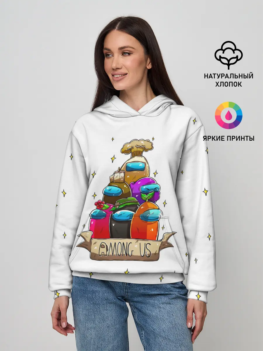 Женское худи / Among Us