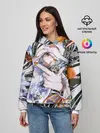 Женское худи / Anime girl art