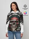 Женское худи / Череп индейца